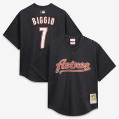 Craig Biggio Houston Astros Mitchell & Ness Authentic Batting Practice Jersey - MLB Jerseys