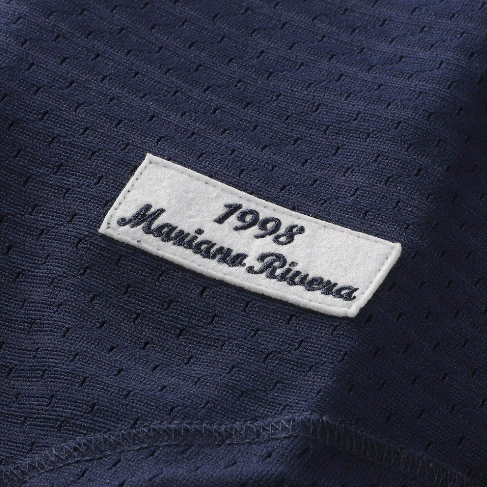 Mariano Rivera New York Yankees Mitchell & Ness Cooperstown Collection Mesh Batting Practice Button-Up Jersey - MLB Jerseys