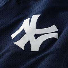 Derek Jeter New York Yankees Mitchell & Ness Cooperstown Collection Mesh Batting Practice Button-Up Jersey - MLB Jerseys