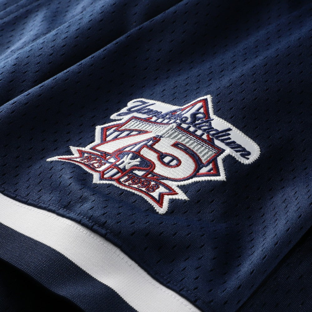 Derek Jeter New York Yankees Mitchell & Ness Cooperstown Collection Mesh Batting Practice Button-Up Jersey - MLB Jerseys