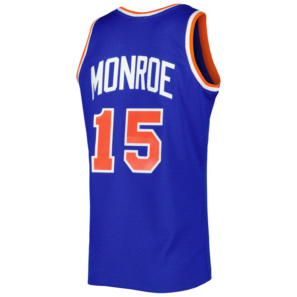Blue Earl Monroe New York Knicks 1972/73 Hardwood Classics Swingman Jersey | NBA