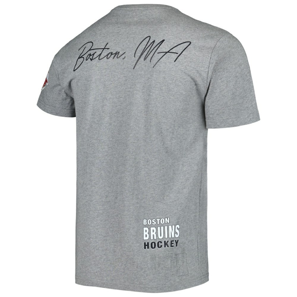 Boston Bruins Mitchell & Ness City Collection T-Shirt -  NHL T-shirts