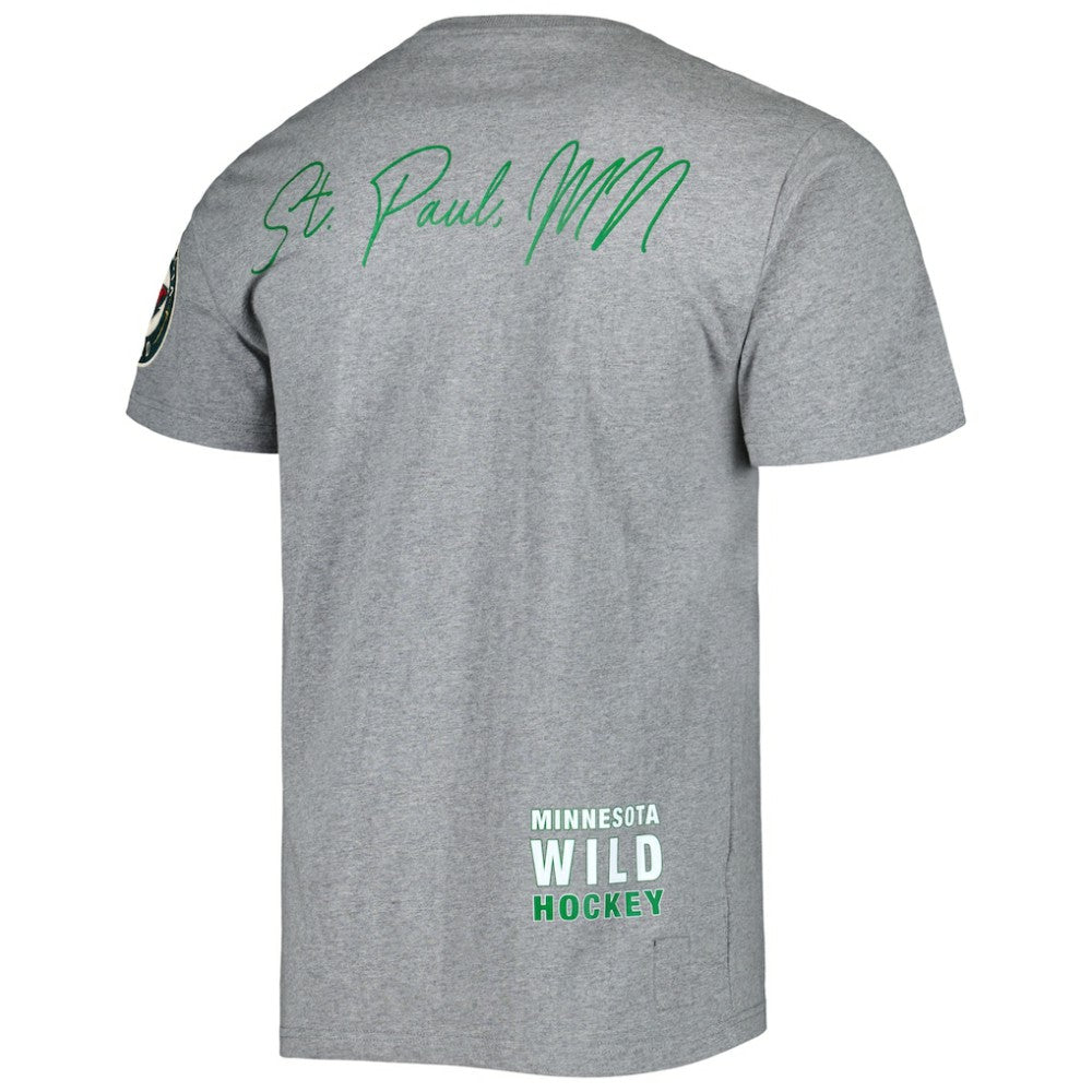 Minnesota Wild Mitchell & Ness City Collection T-Shirt -  NHL T-shirts