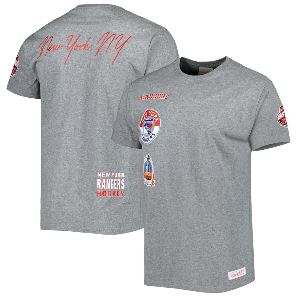 New York Rangers Mitchell & Ness City Collection T-Shirt -  NHL T-shirts