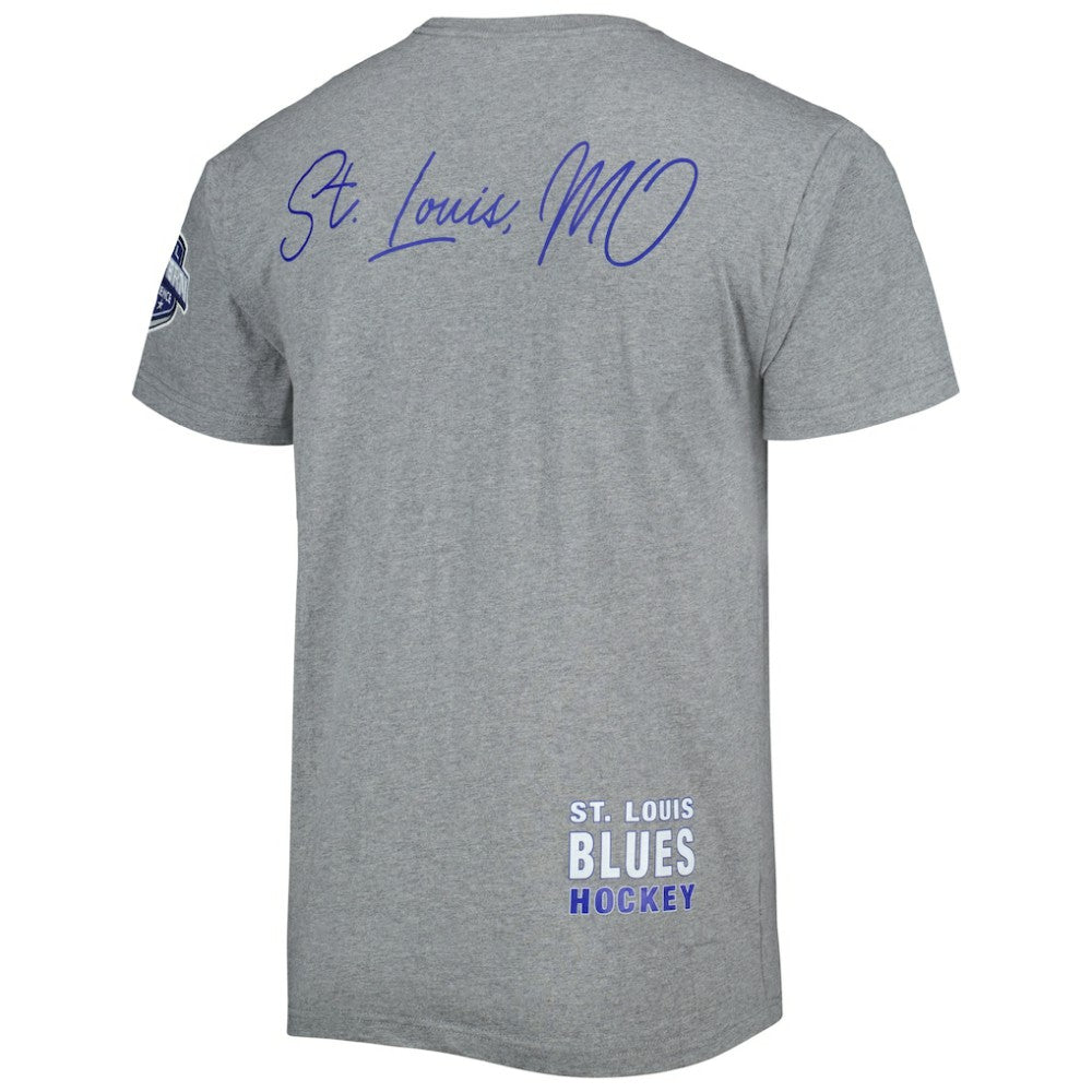St. Louis Blues Mitchell & Ness City Collection T-Shirt -  NHL T-shirts