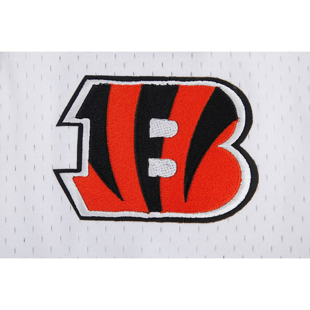 Cincinnati Bengals Joe Burrow  Pro Standard Mesh Baseball Button-Up T-Shirt | NFL Online
