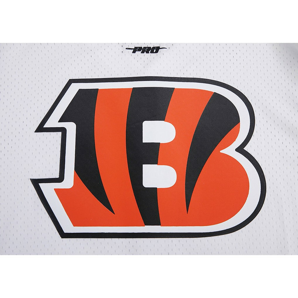 Cincinnati Bengals Joe Burrow  Pro Standard Mesh Baseball Button-Up T-Shirt | NFL Online