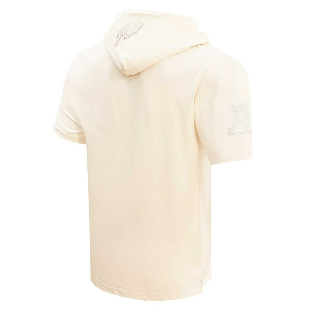 Buffalo Bills Josh Allen  Player Name & Number Neutral Short Sleeve Pullover Hoodie | NFL Discount