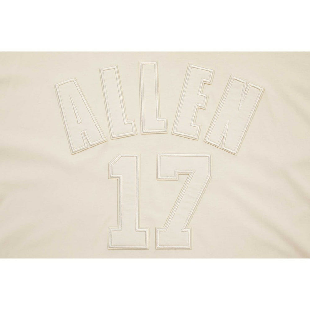 Buffalo Bills Josh Allen  Player Name & Number Neutral Short Sleeve Pullover Hoodie | NFL Discount