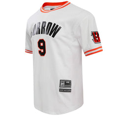 Cincinnati Bengals Joe Burrow  Pro Standard Player Name & Number Mesh T-Shirt | NFL Hot