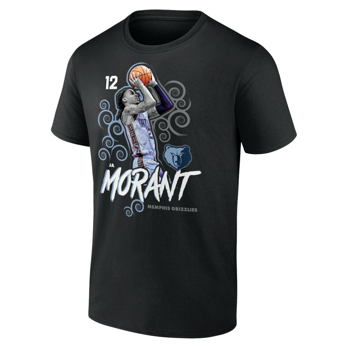 Black Ja Morant Memphis Grizzlies Competitor T-Shirt | NBA