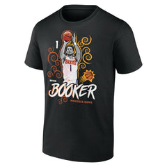 Black Devin Booker Phoenix Suns Competitor T-Shirt | NBA