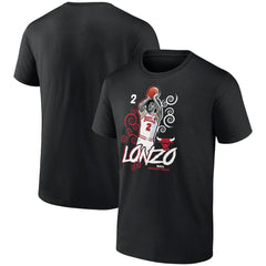 Black Lonzo Ball Chicago Bulls Competitor T-Shirt sale | NBA