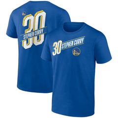 Royal Stephen Curry Golden State Warriors Full-Court Press Name & Number T-Shirt sale | NBA