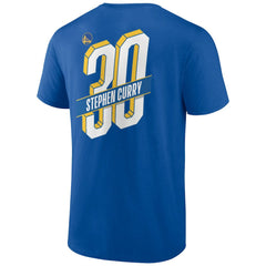 Royal Stephen Curry Golden State Warriors Full-Court Press Name & Number T-Shirt sale | NBA