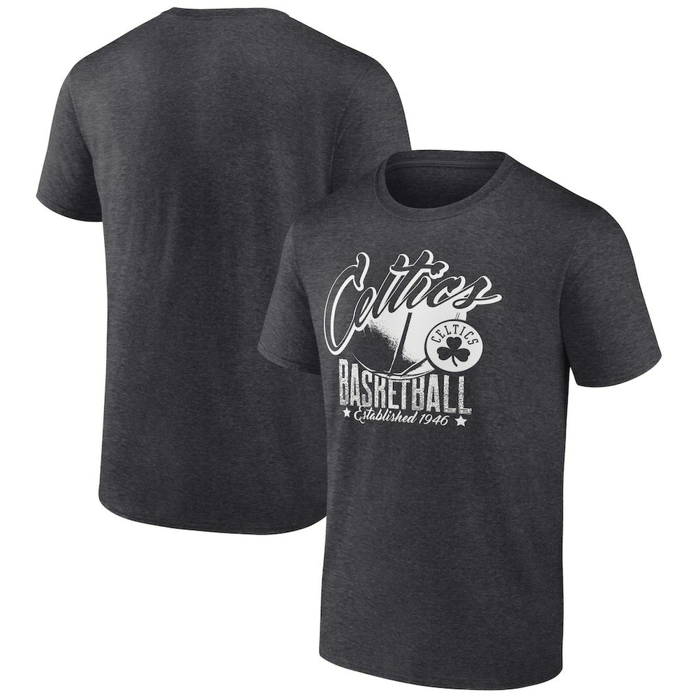 Charcoal Boston Celtics Winner T-Shirt | NBA