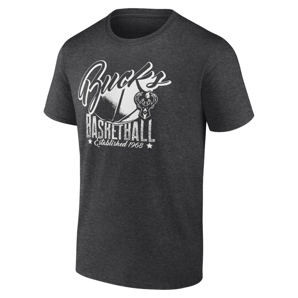 Charcoal Milwaukee Bucks Winner T-Shirt | NBA