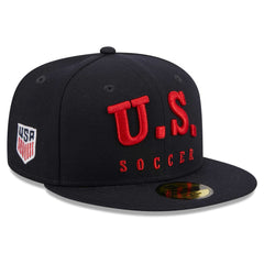 USMNT New Era Text 59FIFTY Fitted Hat