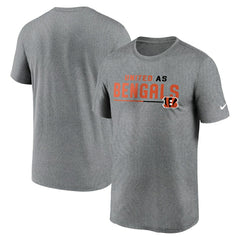 Cincinnati Bengals Legend Team Shoutout Performance T-Shirt | NFL New