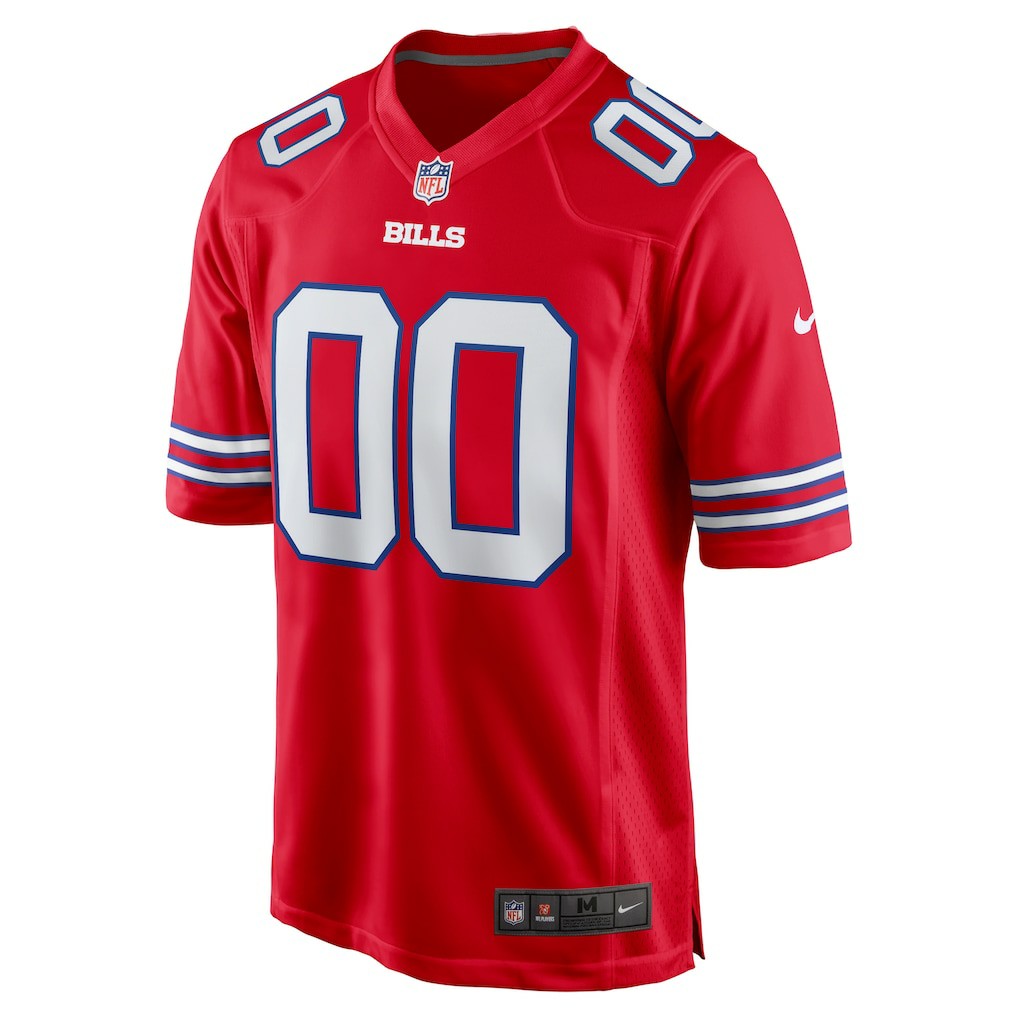Buffalo Bills Alternate Custom Game Jersey | NFL Outlet