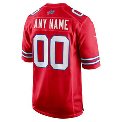 Buffalo Bills Alternate Custom Game Jersey | NFL Outlet