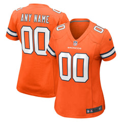 Denver Broncos Women's Alternate Custom Game Jersey | NFL New