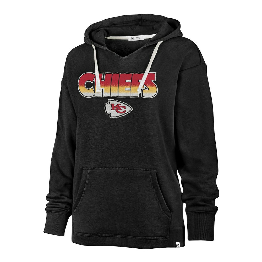 Kansas City Chiefs '47 Women's Color Rise Kennedy Pullover Hoodie | NFL US