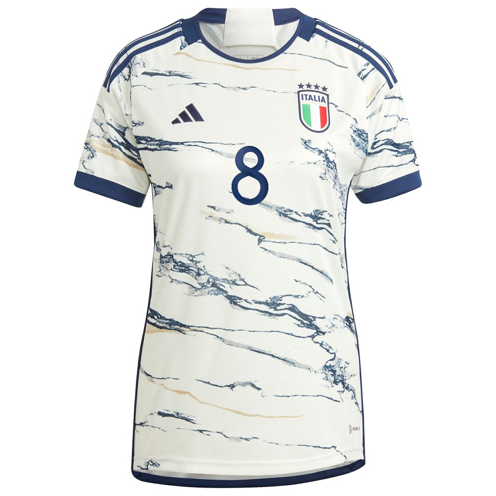 Jorginho Italy National Team Women's 2023 Away Replica Jersey