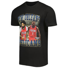 Black Zion Williamson & Brandon Ingram New Orleans Pelicans Stadium Essentials Unisex Player Duo T-Shirt | NBA