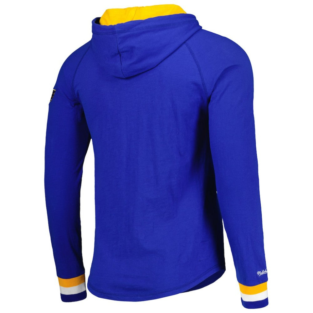 St. Louis Blues Mitchell & Ness Legendary Slub Hoodie Long Sleeve T-Shirt -  NHL T-shirts