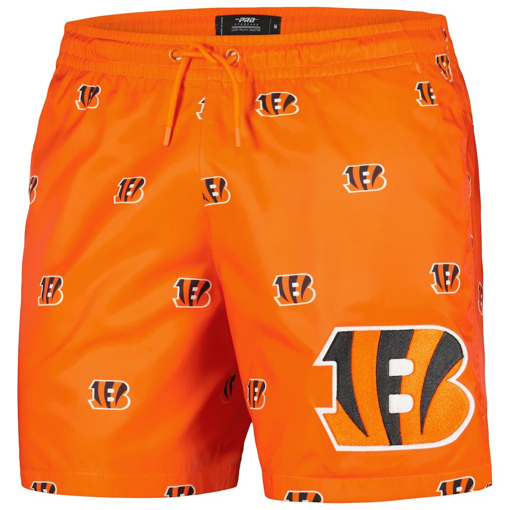 Cincinnati Bengals Pro Standard Allover Print Mini Logo Shorts | NFL US