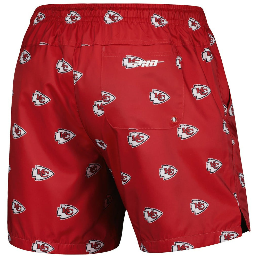 Kansas City Chiefs Pro Standard Allover Print Mini Logo Shorts | NFL Discount