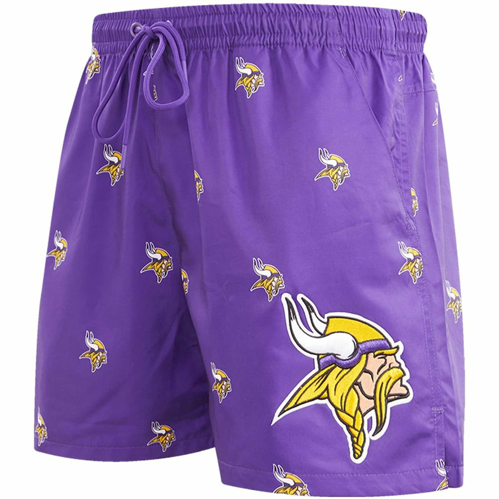 Minnesota Vikings Pro Standard Allover Print Mini Logo Shorts | NFL Hot