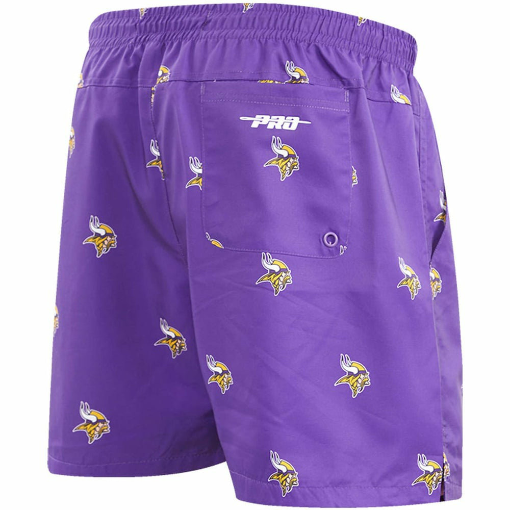 Minnesota Vikings Pro Standard Allover Print Mini Logo Shorts | NFL Hot