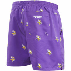 Minnesota Vikings Pro Standard Allover Print Mini Logo Shorts | NFL Hot