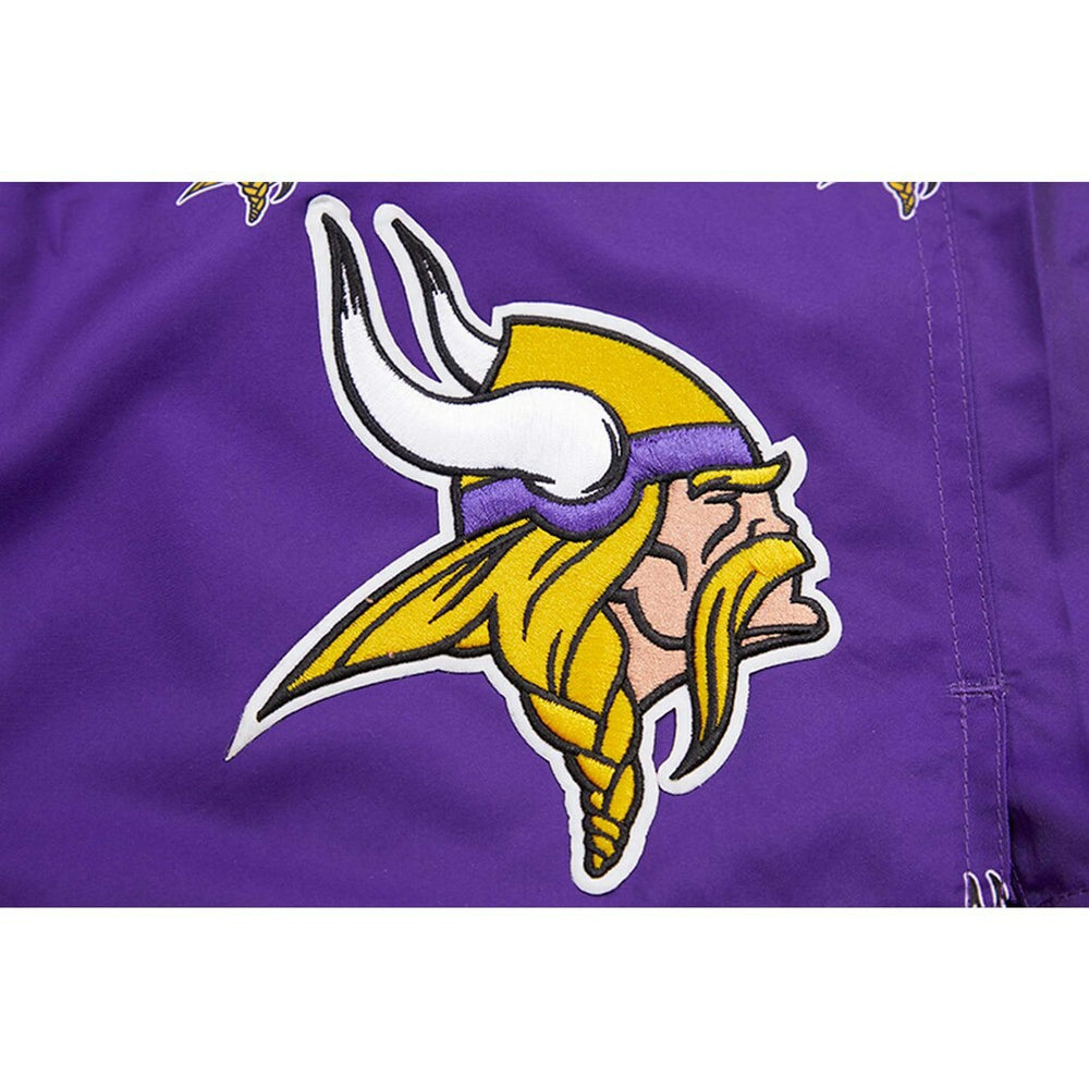 Minnesota Vikings Pro Standard Allover Print Mini Logo Shorts | NFL Hot