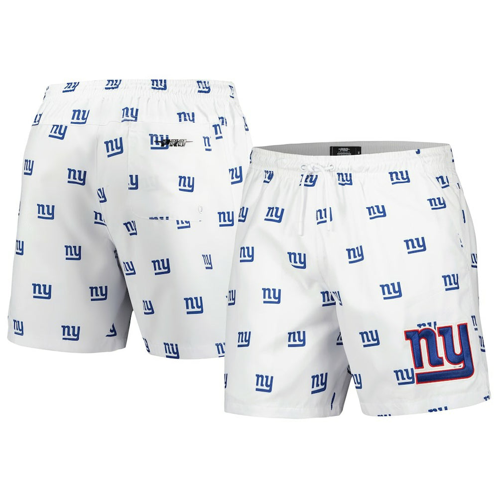New York Giants Pro Standard Allover Print Mini Logo Shorts | NFL On sale