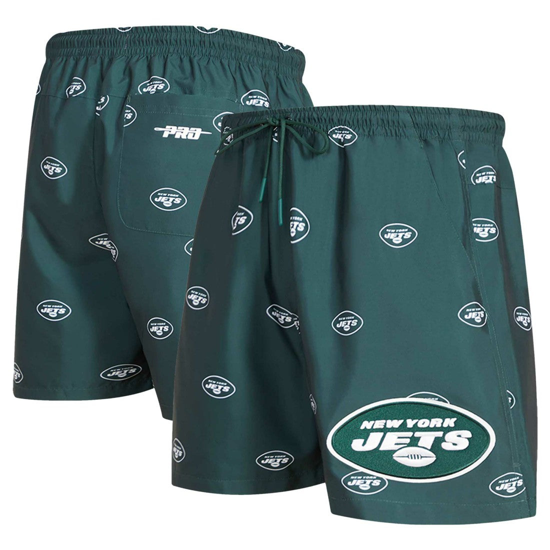 New York Jets Pro Standard Allover Print Mini Logo Shorts | NFL Sale
