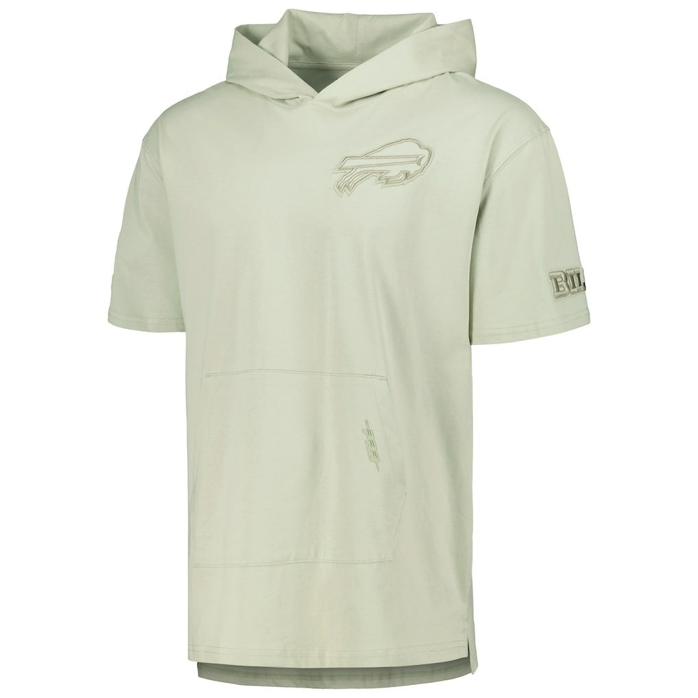 Buffalo Bills Pro Standard Neutrals Short Sleeve Pullover Hoodie | NFL On sale