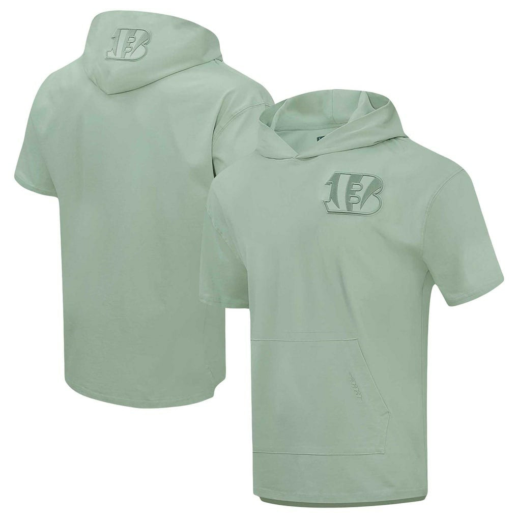 Cincinnati Bengals Pro Standard Neutrals Short Sleeve Pullover Hoodie | NFL Online