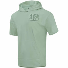 Cincinnati Bengals Pro Standard Neutrals Short Sleeve Pullover Hoodie | NFL Online