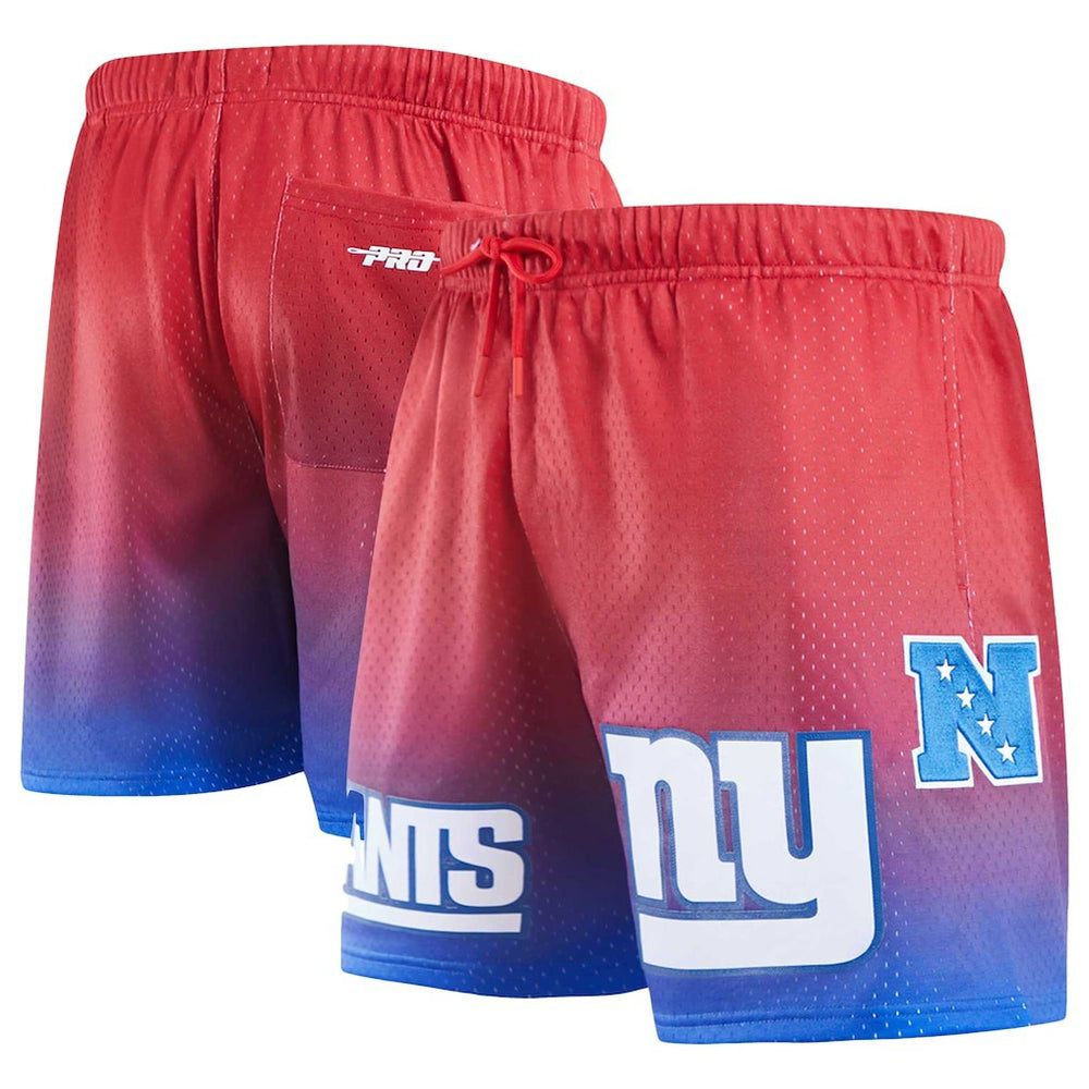 New York Giants Pro Standard Ombre Mesh Shorts | NFL Hot