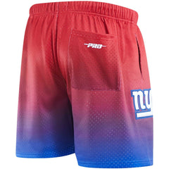 New York Giants Pro Standard Ombre Mesh Shorts | NFL Hot