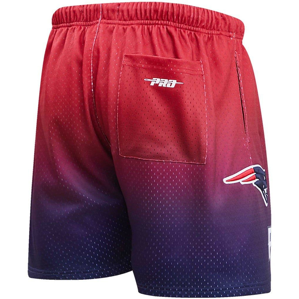 New England Patriots Pro Standard Ombre Mesh Shorts | NFL Discount