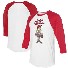 St. Louis Cardinals Tiny Turnip Women's Babes 3/4-Sleeve Raglan T-Shirt - MLB T-shirts