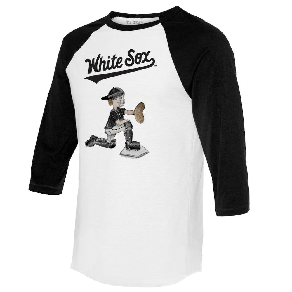 Chicago White Sox Tiny Turnip Women's Caleb 3/4-Sleeve Raglan T-Shirt - MLB T-shirts