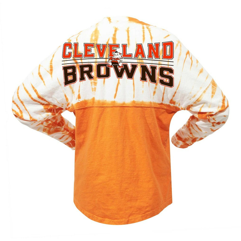 Cleveland Browns Women's Vintage Bamboo Spirit Jersey Long Sleeve T-Shirt | NFL Online