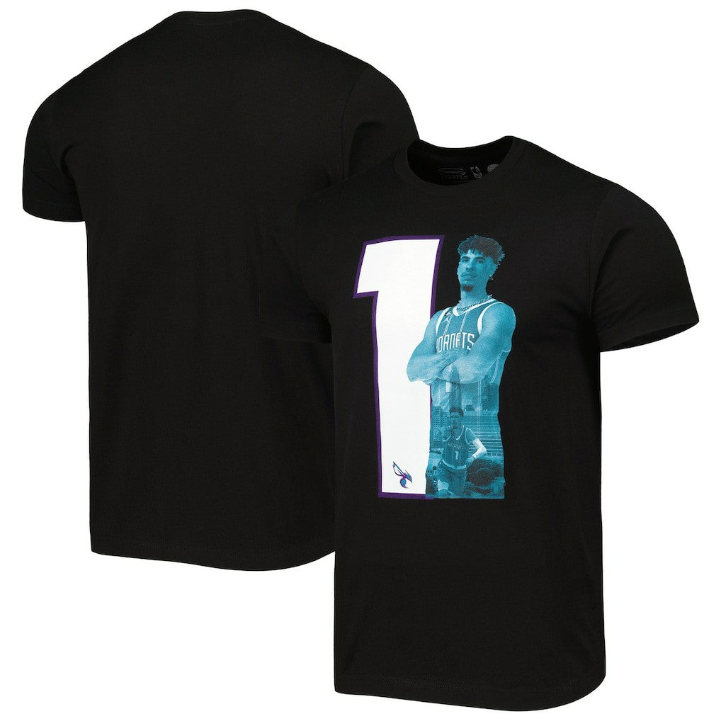 Black LaMelo Ball Charlotte Hornets Stadium Essentials Player Metro T-Shirt | NBA