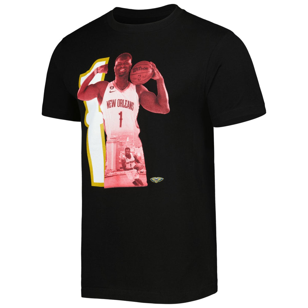 Black Zion Williamson New Orleans Pelicans Stadium Essentials Player Metro T-Shirt | NBA