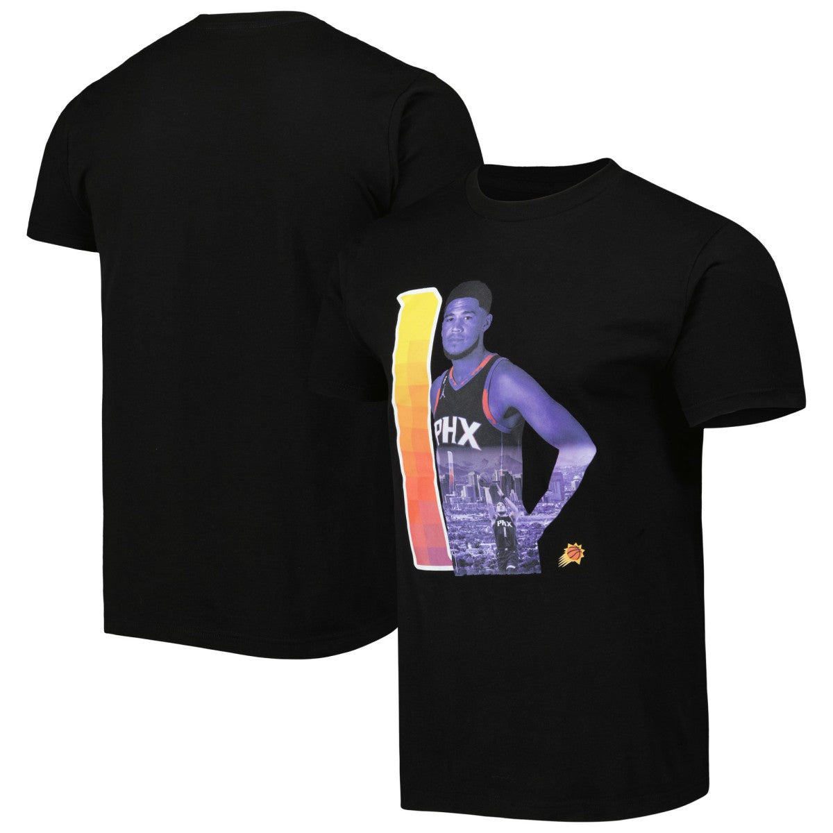 Black Devin Booker Phoenix Suns Stadium Essentials Player Metro T-Shirt | NBA